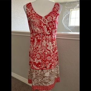 Tommy Bahama Del Lago Floral dress size Medium